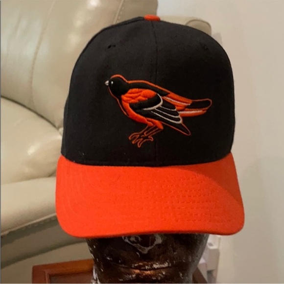Other - Black and Orange Bird Embroidered Cap